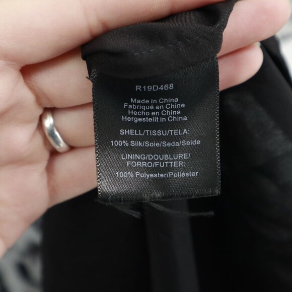 Rachel Zoe Animal Print Silk Dress Womens XS White Trendy Twee Boho Mob Wife NWT - Picture 5 of 16